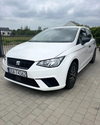 Seat Ibiza cena 33500 przebieg: 111000, rok produkcji 2018 z Oława małe 154